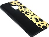 Geel luipaard hoesje siliconen Geschikt voor Samsung Galaxy S9 Plus