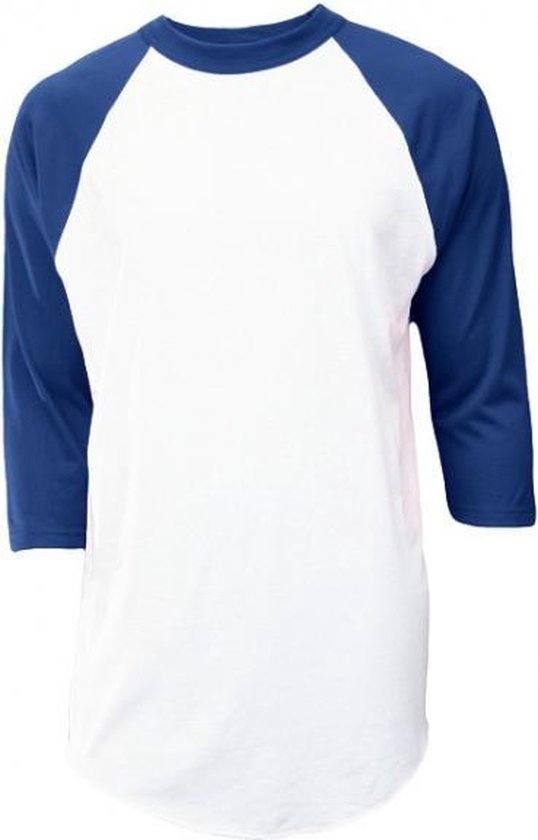 Soffe - Baseball Shirt - Heren - ¾ mouw - Donkerblauw - Large | bol