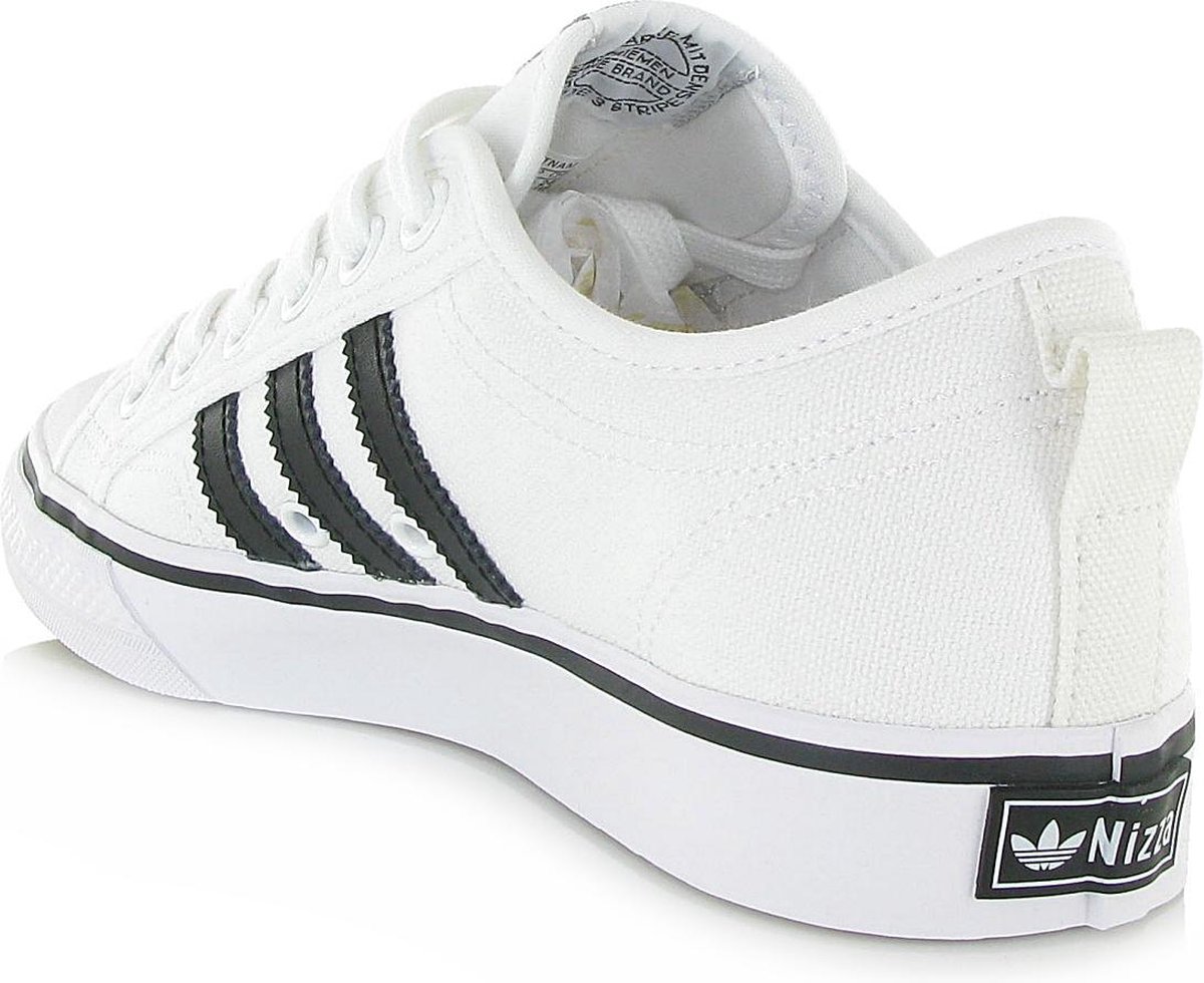 Adidas Nizza Unisex white and core black, Men's Fashion, Footwear, Sneakers  on Carousell