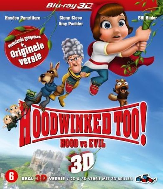 Hoodwinked Too!: Hood vs. Evil (Superkapje) (3D+2D Blu-ray)