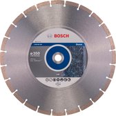 Bosch - Diamantdoorslijpschijf Standard for Stone 350 x 20,00+25,40 x 3,1 x 10 mm