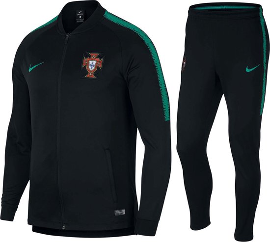 Interpretatie Dezelfde Superioriteit Nike Dry FPF Portugal Squad Trainingspak - Maat XL - Mannen - zwart/groen |  bol.com
