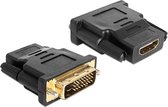 Delock Adapter DVI 24 + 1 pin stekker naar HDMI-aansluiting