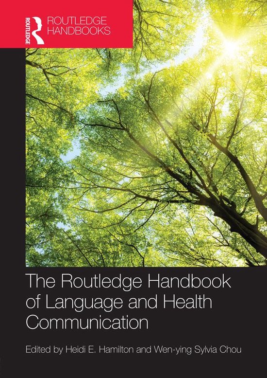 The Routledge Handbook of Language and Health Communication - cover