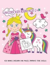 Unicorn Kids Books Ages 2-4