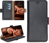 Bouletta Lederen Samsung Galaxy S10e Hoesje - BookCase - Pure Black