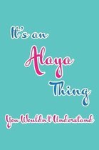 It's an Alaya Thing You Wouldn't Understand