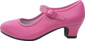Anna schoenen roze/Spaanse Prinsessen schoenen maat 35 (binnenmaat 22,5 cm) bij jurk