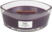 Woodwick Heartwick Flame Ellipse Geurkaars - Fig