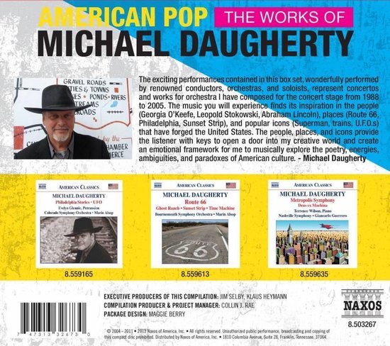 Daugherty: American Pop, various artists | CD (album) | Muziek | bol.com