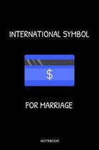 International Symbol for Marriage Notebook