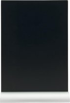 Tafelkrijtbord met aluminium voet - A4 - Incl. 1 krijstift
