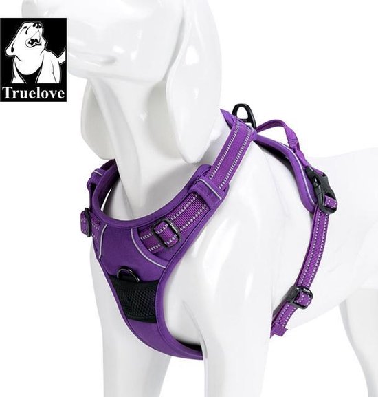 TrueLove Hondenharnas TLH5651 niet klemmend reflecterend