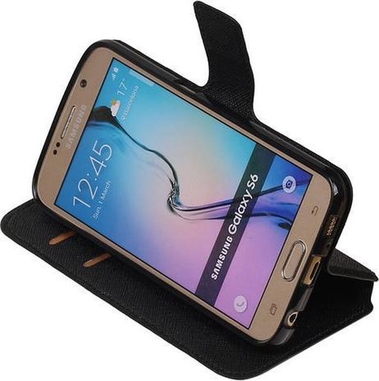 Zwart Samsung S6 TPU case - telefoonhoesje - smartphone hoesje -... | bol.com