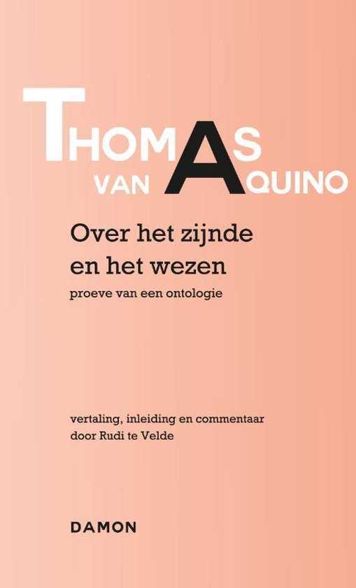 Over het zijnde en het wezen - cover