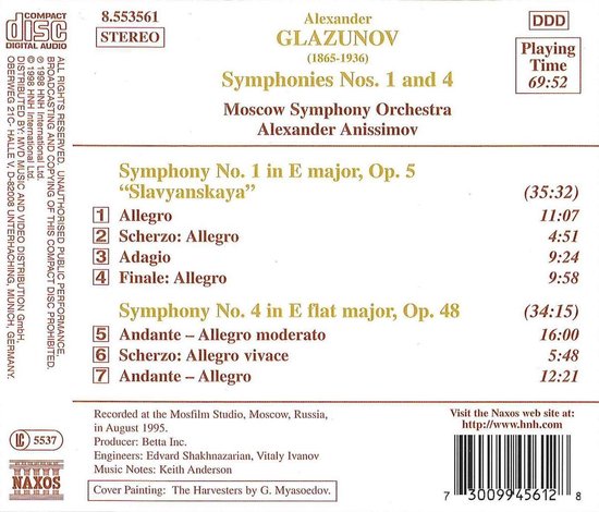 moscow-symphony-orchestra-alexander-anissimov-glazunov-orchestral