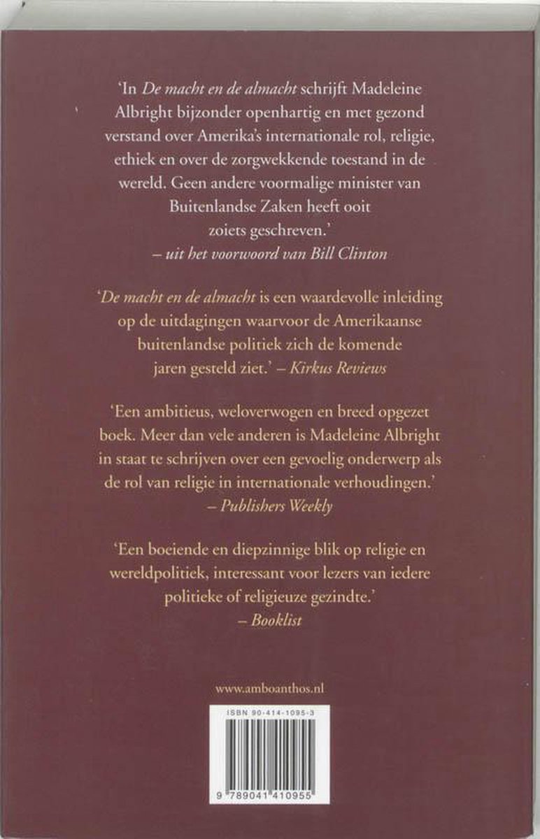 Boekomslag met gele, bruine en witte tekst. Bevat citaten en ISBN-nummer.