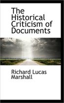 The Historical Criticism of Documents