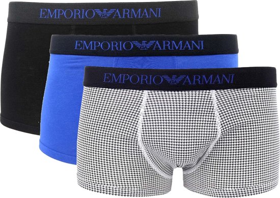 Armani Boxers (2-pack), zwart en grijs - Gratis bezorgd