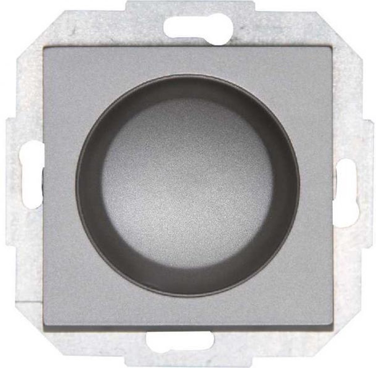 KOPP LED-dimmer uit de Athenis-serie, 3-35W/12V of 7-110W/230V | Staalgrijs
