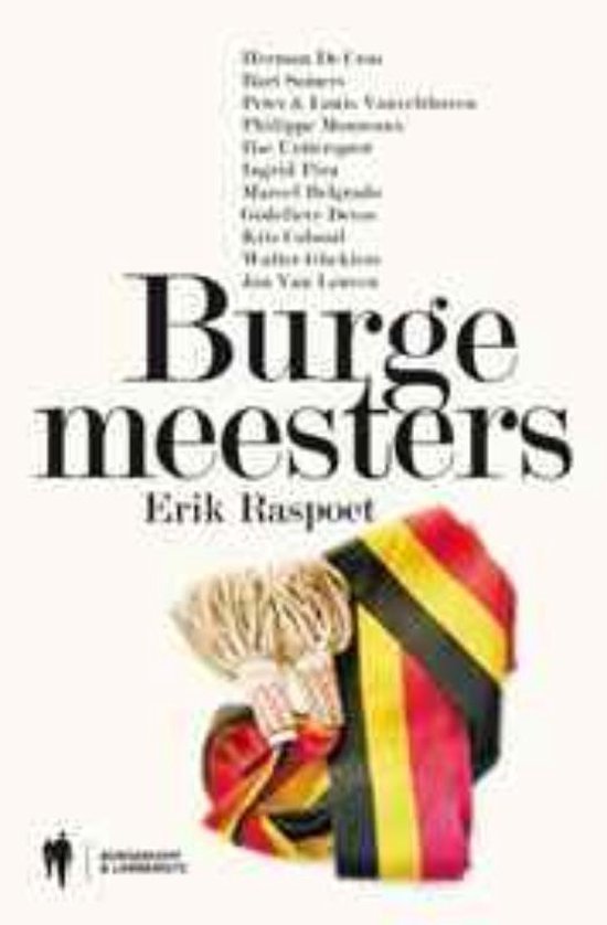 Cover van het boek 'Burgemeesters' van Erik Raspoet