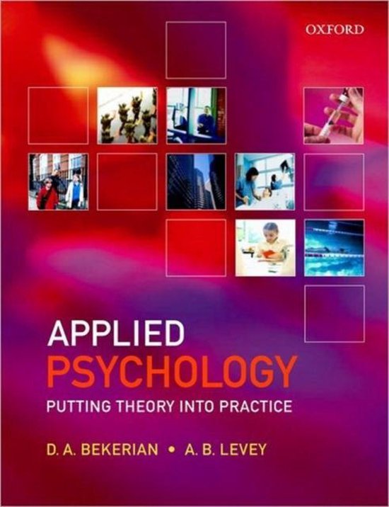 Applied Psychology - cover