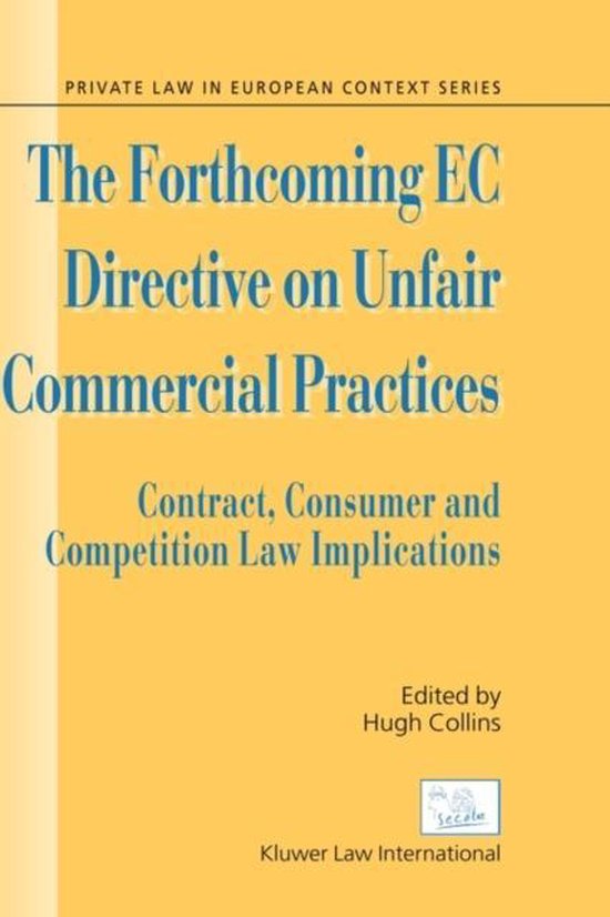 Foto: The forthcoming ec directive on unfair commercial practices