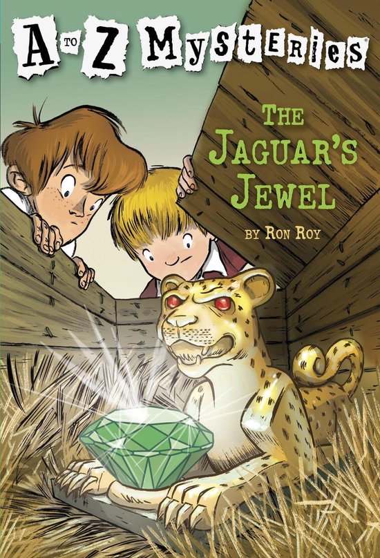 A to Z Mysteries 10 - A to Z Mysteries: The Jaguar's Jewel - cover