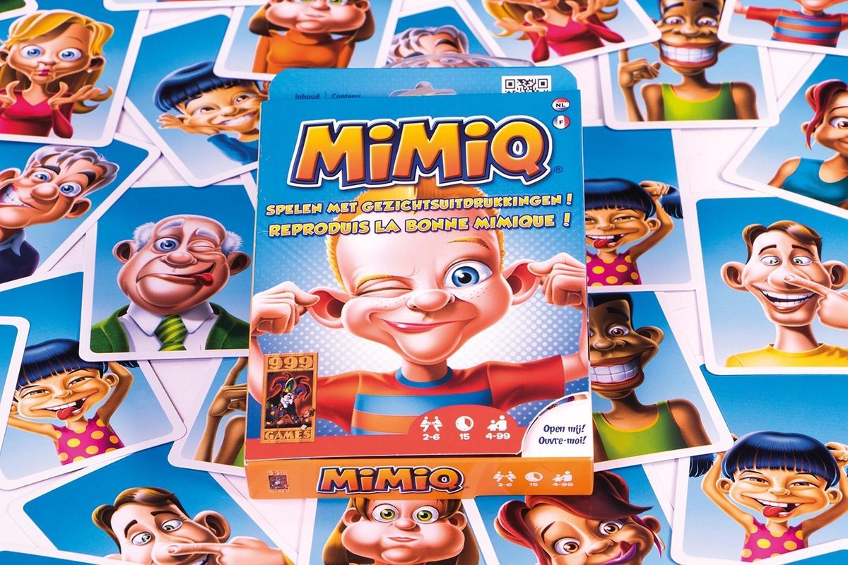 999 Games - Mimiq - Kinderspel - Hilarisch spel - Gezelschapsspel - Familiespel - bevat spelregels in NL en FR — afbeelding 5