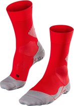 Falke 4 Grip Stabilizing  Sportsokken - Maat 42/43 - Unisex - rood/grijs/zwart