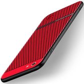 TPU Backcase Geribbelde Structuur voor iPhone 6s / 6 - Rood