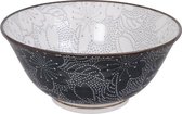 Tokyo Design Studio - Mixed Bowls Dot Sakura 14.8x6.8cm 500ml Grey/Black