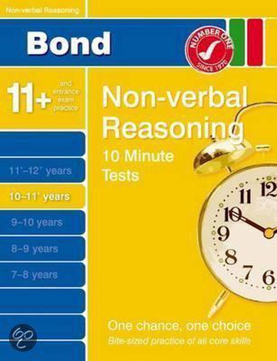 Bond 10 Minute Tests 10-11 Years - cover