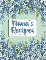 Nana's Recipes Blue Flower Edition