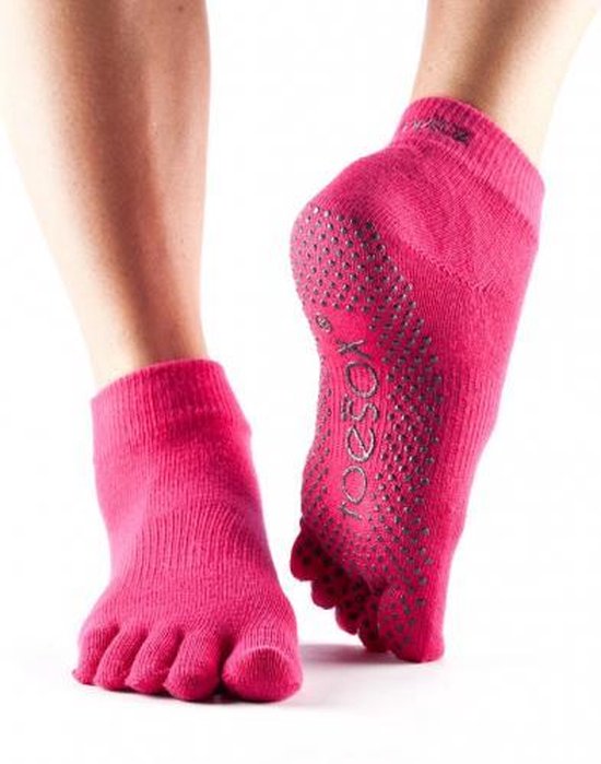 ToeSox sokken met tenen - fuchsia | bol