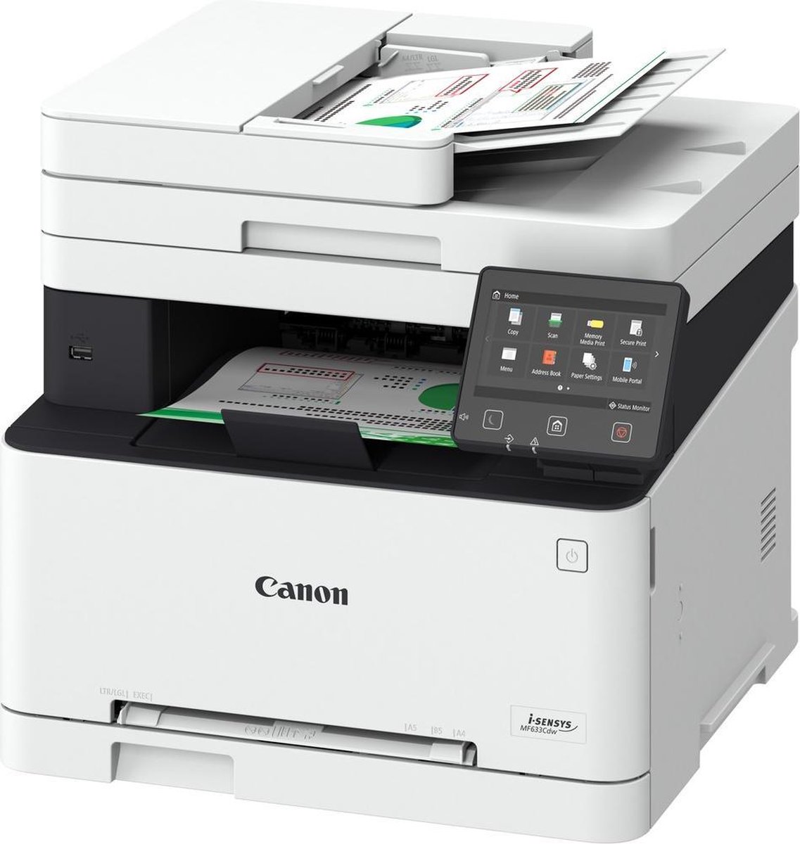 Canon i-SENSYS MF633Cdw - All-in-One Laserprinter / Wit | bol.com
