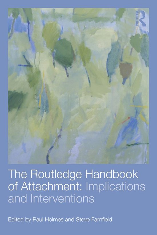 The Routledge Handbook of Attachment: Implications and Inter ... - cover