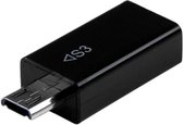 Adapter Startech S3MHADAP Micro USB Zwart