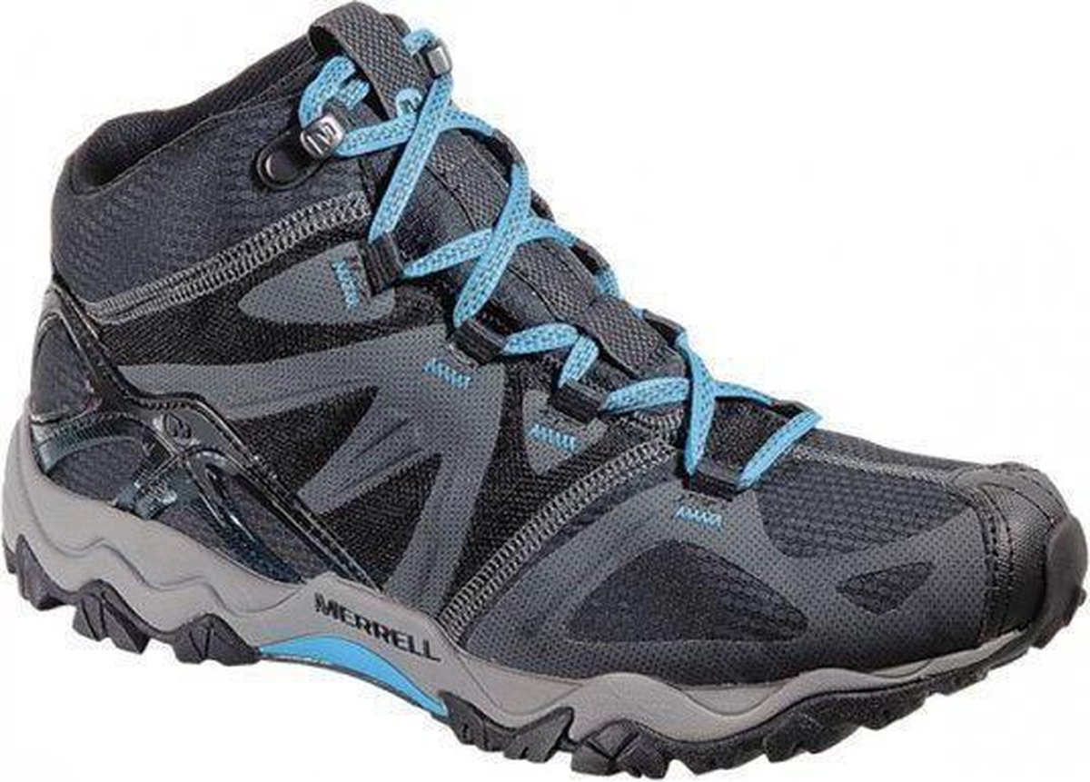 Merrell Grassbow Sport Mid GTX Wandelschoenen Vrouwen Zwart