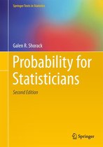 Springer Texts in Statistics - Probability for Statisticians
