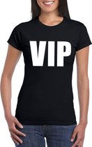 VIP tekst t-shirt zwart dames M