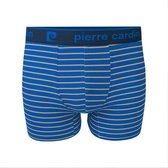 Pierre Cardin Heren Trunk | Boxershort Stripes Blauw/Geel, Maat XXL