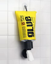 Dhink Houder voor standaard keuken en toiletpapier met zuignap - Lijmtube