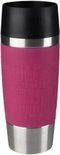 Tefal Travel Mug Thermobeker - 360 ml - RVS/Raspberry