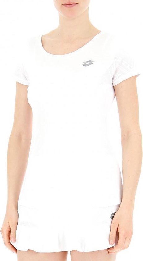 Lotto Nixia IV Tennis T-Shirt - Dames - Wit