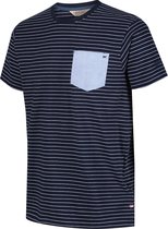 Regatta-Teagan-Outdoorshirt-Mannen-MAAT L-Blauw
