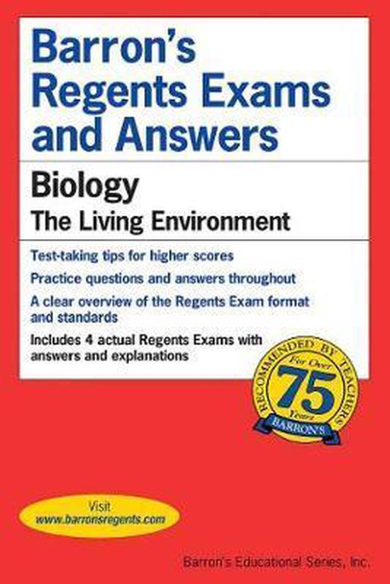Barron's Regents Exams and Answers - cover