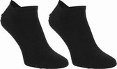 Sneaker-sokken-zwart-maat 39/42 - Set 6 paar