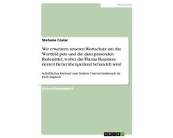 Wir erweitern unseren Wortschatz um das Wortfeld pets und die dazu passenden Redemittel, wobei das Thema Haustiere derzeit fächerübergreifend behandelt wird