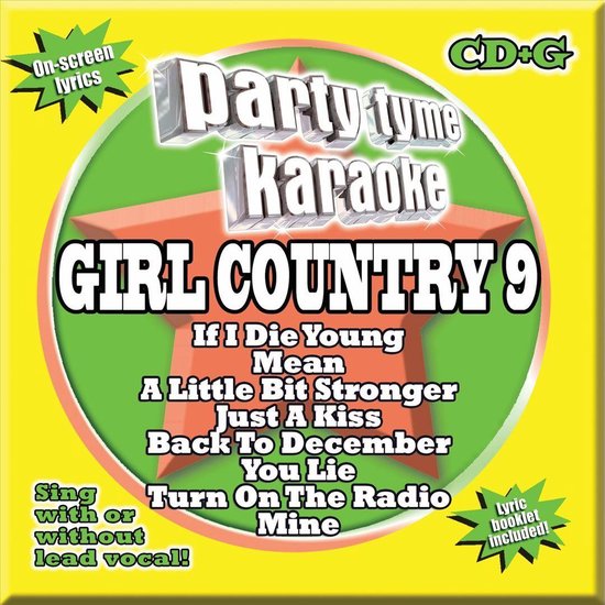 Girl Country 9, Karaoke CD (album) Muziek bol